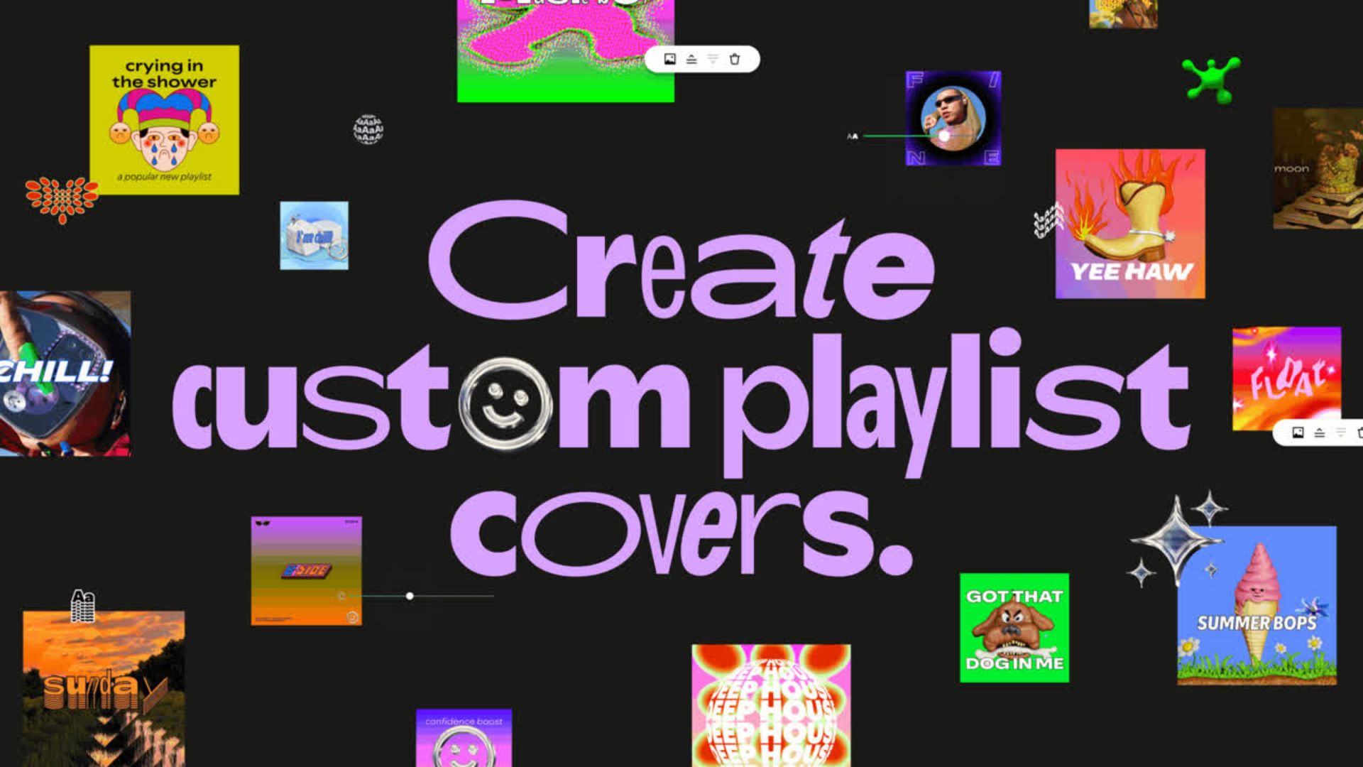 How to create unique Spotify playlist cover art